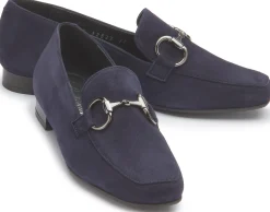Slipper|Horsch Schuhe Slipper in Untergrößen Blau