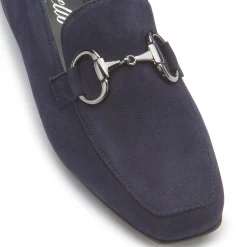 Slipper|Horsch Schuhe Slipper in Untergrößen Blau