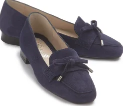 Slipper|Horsch Schuhe Slipper in Untergrößen Blau
