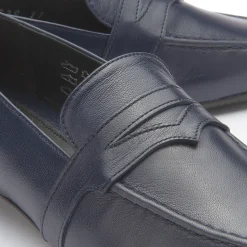 Slipper|Horsch Schuhe Slipper in Untergrößen Blau