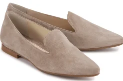 Slipper|Horsch Schuhe Slipper in Untergrößen Beige