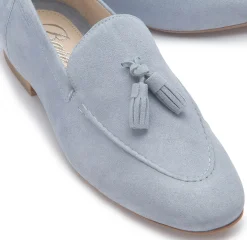 Slipper|Horsch Schuhe Slipper in Untergrößen Blau