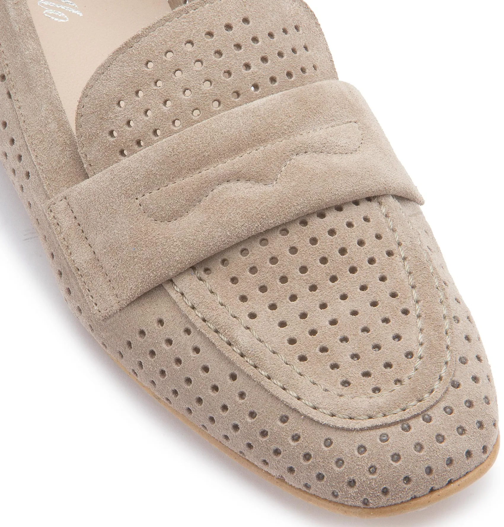 Slipper|Horsch Schuhe Slipper in Untergrößen Beige
