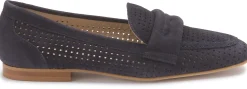 Slipper|Horsch Schuhe Slipper in Untergrößen Blau