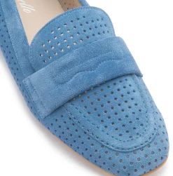 Slipper|Horsch Schuhe Slipper in Untergrößen Blau