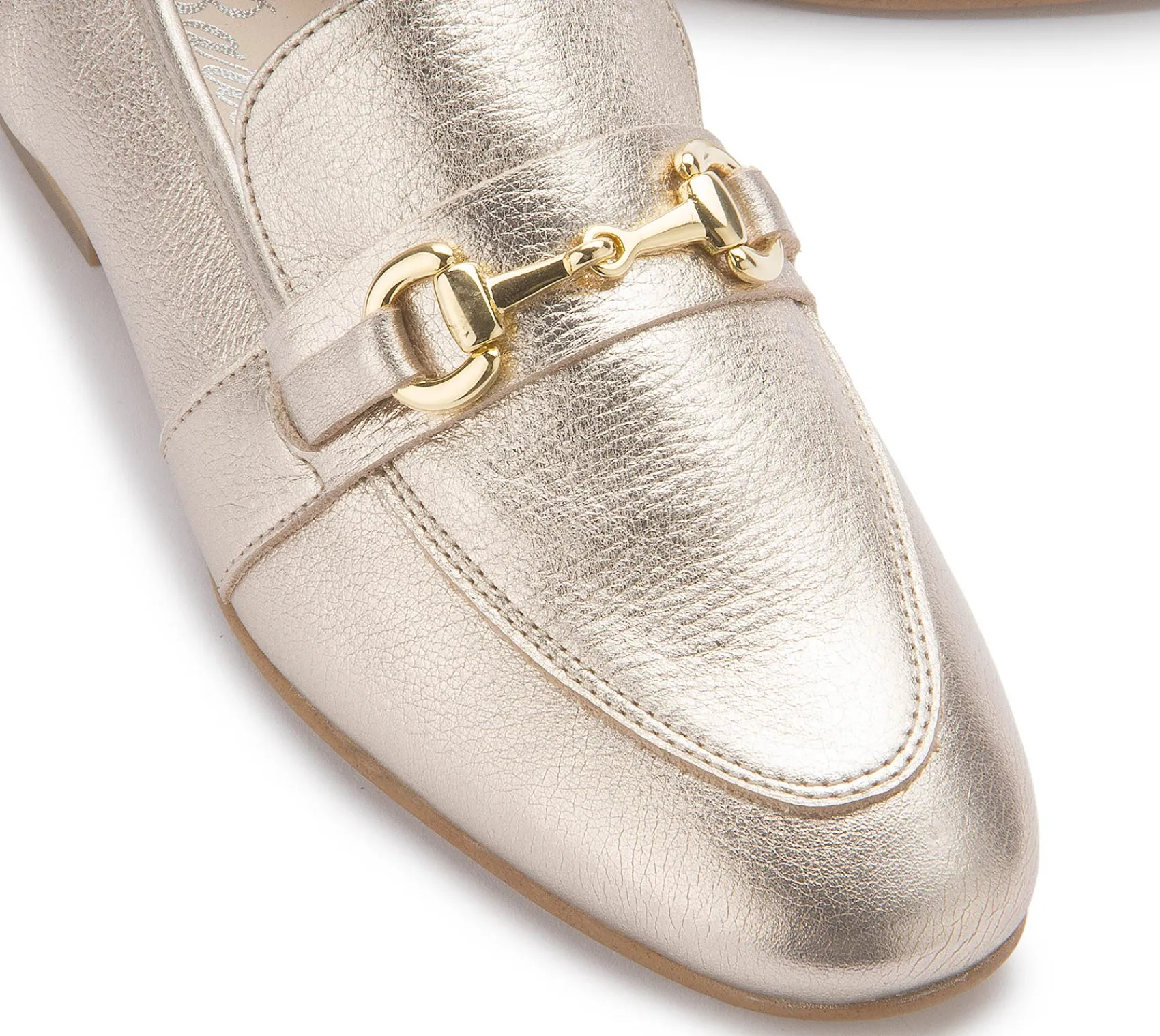 Slipper|Horsch Schuhe Slipper in Untergrößen Gold