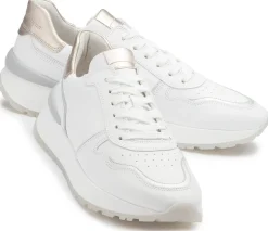 Sneaker|Schnürschuhe|Gabor Sneaker in Übergrößen Weiß