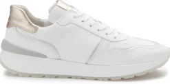 Sneaker|Schnürschuhe|Gabor Sneaker in Übergrößen Weiß
