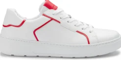 Sneaker|Schnürschuhe|Gabor Sneaker in Übergrößen Weiß