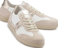 Sneaker|Schnürschuhe|Gabor Sneaker in Übergrößen Weiß