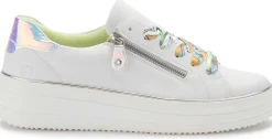 Sneaker|Schnürschuhe|Remonte Sneaker in Übergrößen Weiß