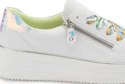 Sneaker|Schnürschuhe|Remonte Sneaker in Übergrößen Weiß