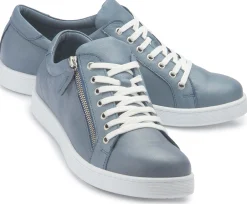 Sneaker|Schnürschuhe|Horsch Schuhe Sneaker in Übergrößen Blau