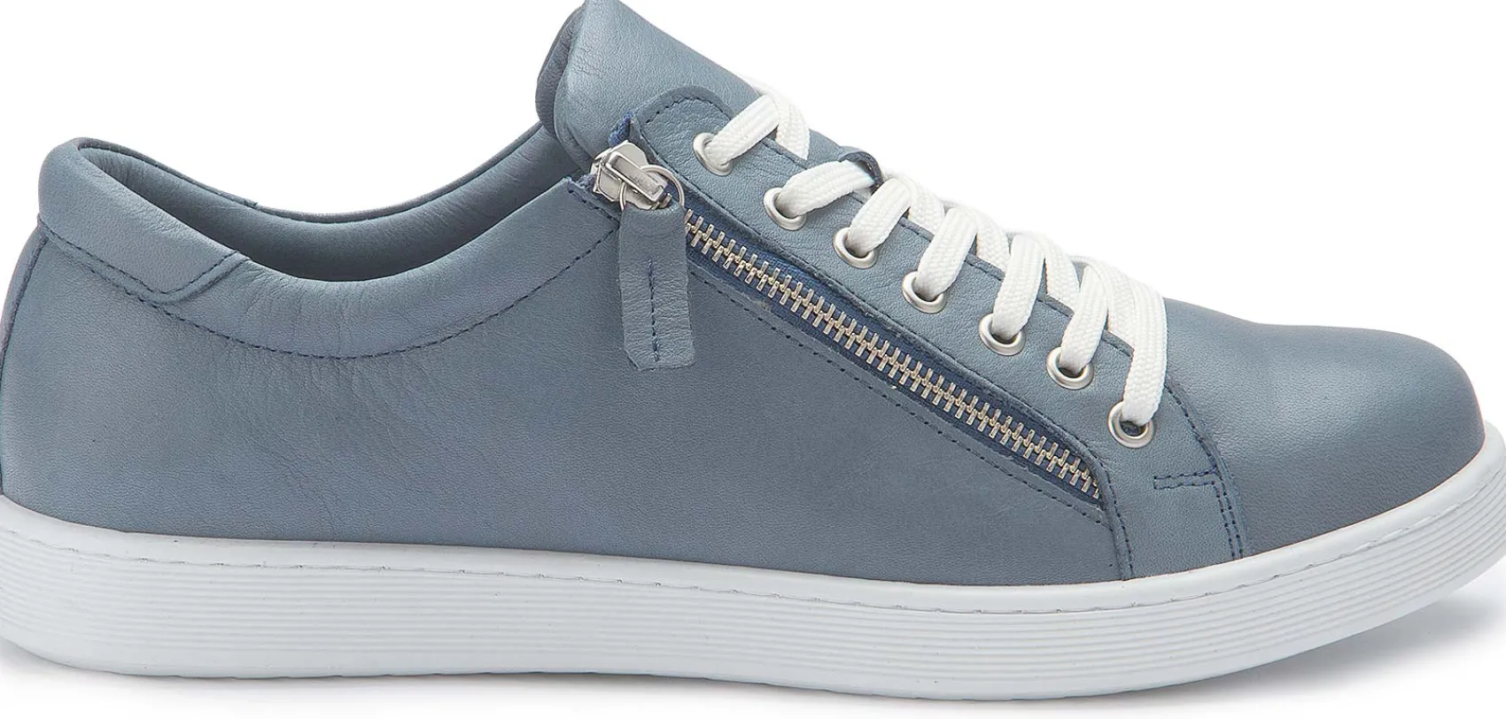 Sneaker|Schnürschuhe|Horsch Schuhe Sneaker in Übergrößen Blau