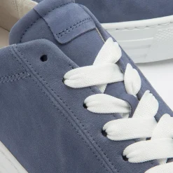 Sneaker|Schnürschuhe|Gabor Sneaker in Übergrößen Blau