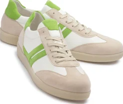 Sneaker|Schnürschuhe|Gabor Sneaker in Übergrößen Weiß