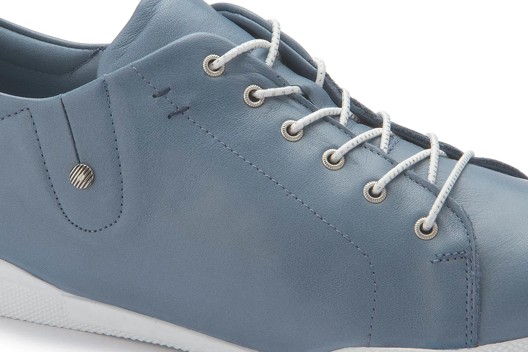 Sneaker|Schnürschuhe|Horsch Schuhe Sneaker in Übergrößen Blau