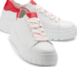 Sneaker|Schnürschuhe|Gabor Sneaker in Übergrößen Weiß
