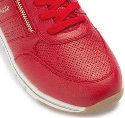 Sneaker|Schnürschuhe|Remonte Sneaker in Übergrößen Rot