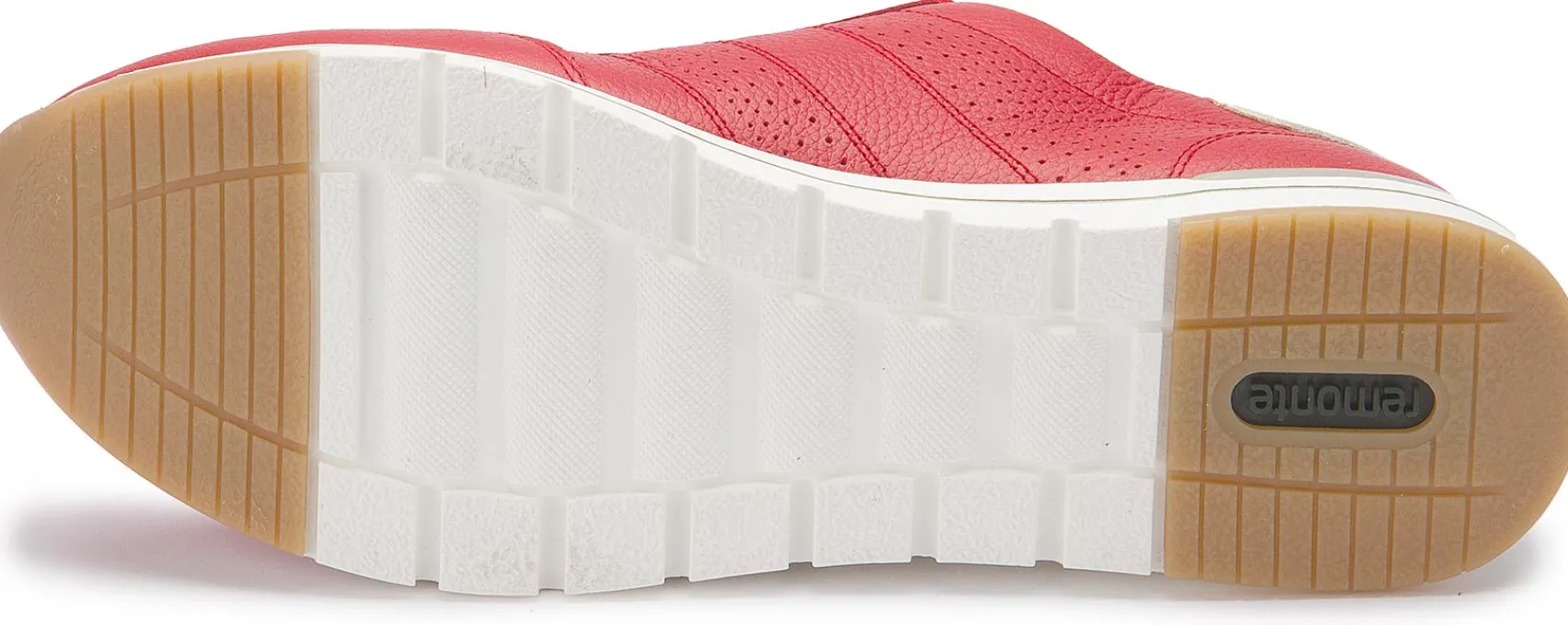 Sneaker|Schnürschuhe|Remonte Sneaker in Übergrößen Rot