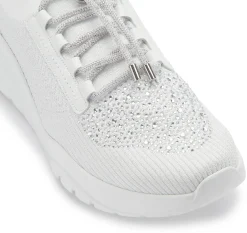 Sneaker|Schnürschuhe|Gabor Sneaker in Übergrößen Weiß