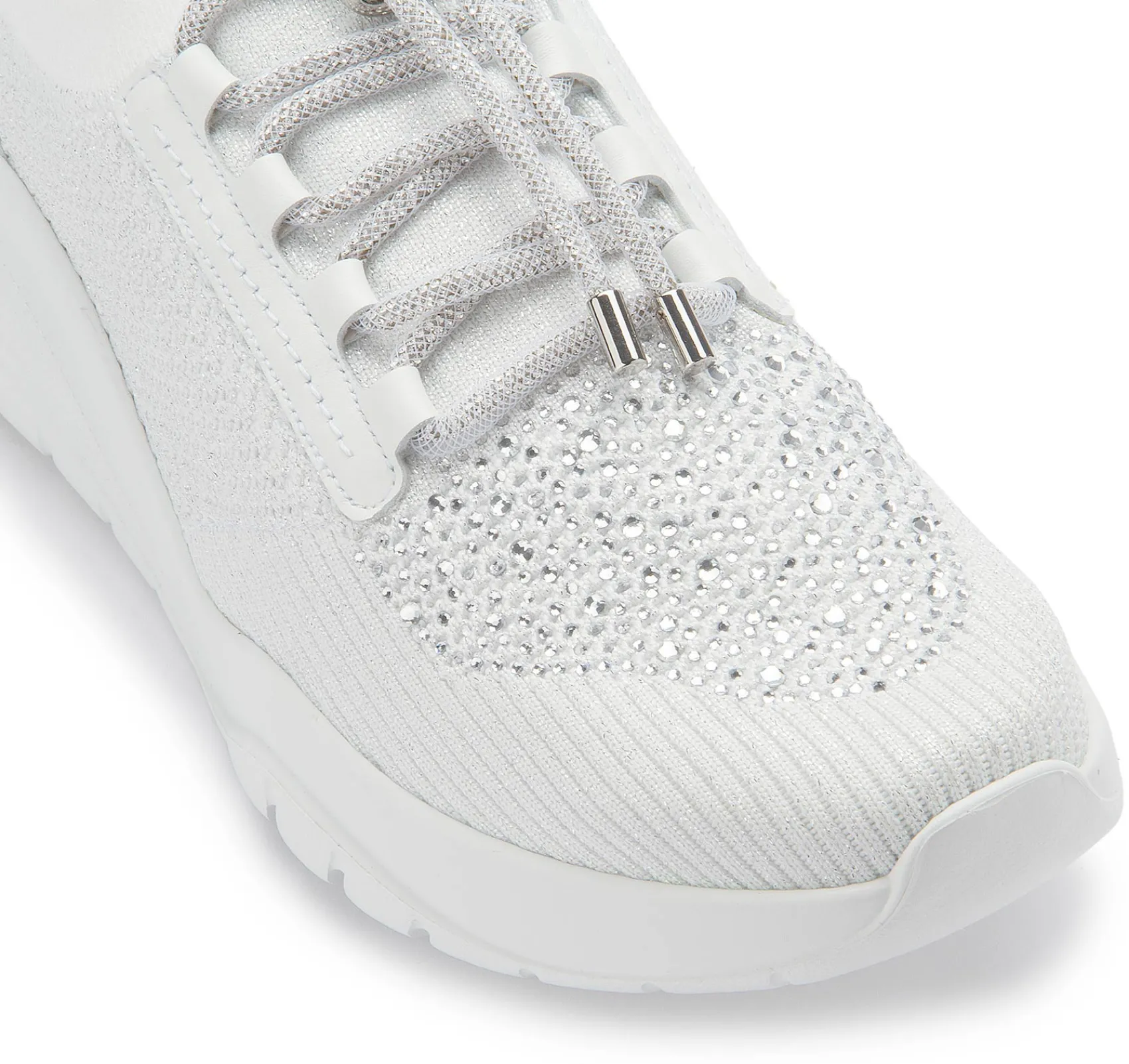 Sneaker|Schnürschuhe|Gabor Sneaker in Übergrößen Weiß