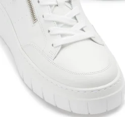 Sneaker|Schnürschuhe|Gabor Sneaker in Übergrößen Weiß