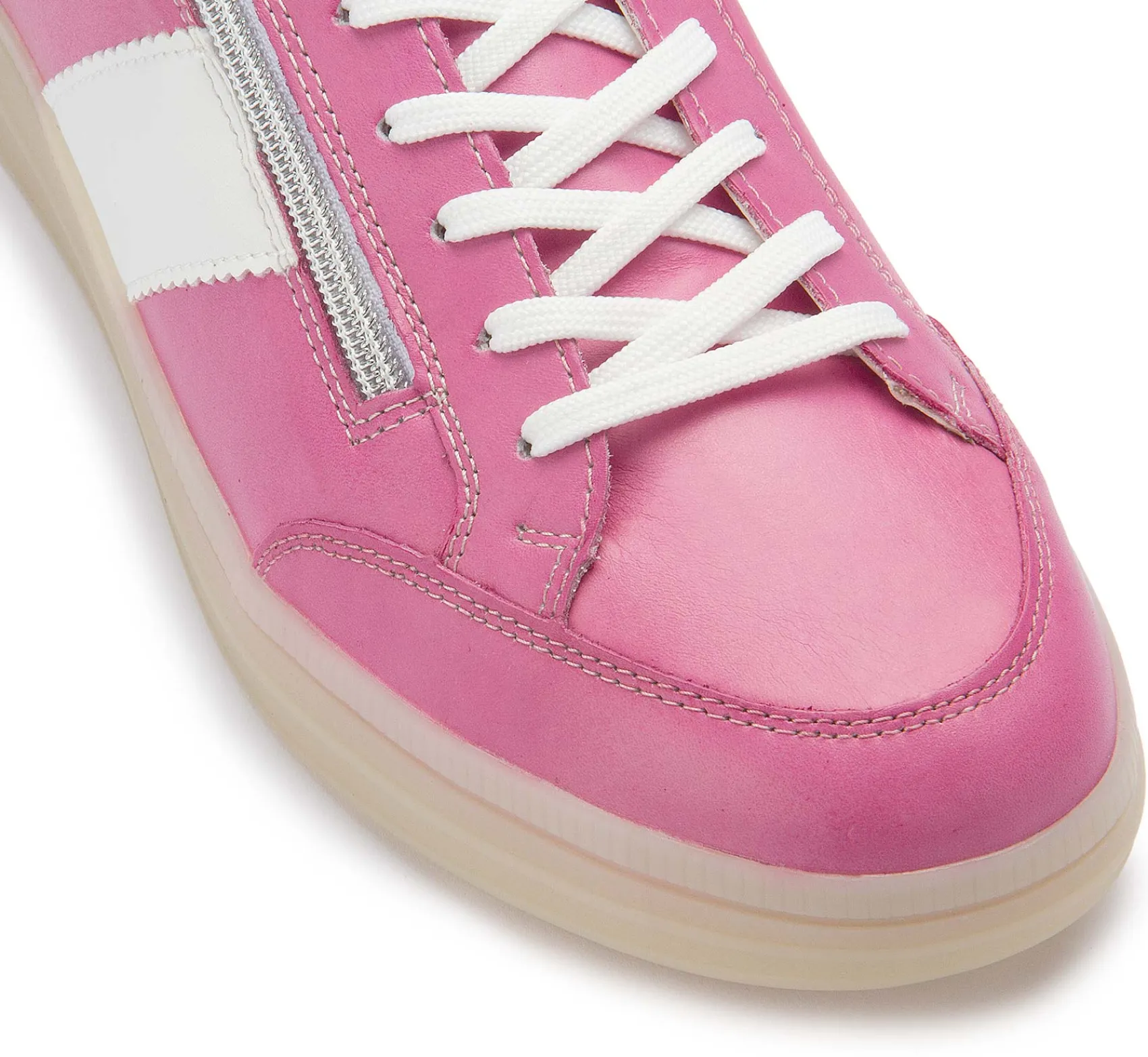 Sneaker|Schnürschuhe|Remonte Sneaker in Übergrößen Pink