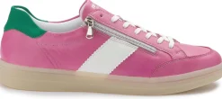 Sneaker|Schnürschuhe|Remonte Sneaker in Übergrößen Pink