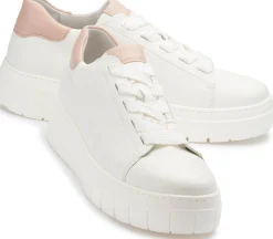 Sneaker|Schnürschuhe|Gabor Sneaker in Übergrößen Weiß