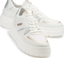 Sneaker|Schnürschuhe|Gabor Sneaker in Übergrößen Weiß