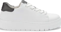 Sneaker|Schnürschuhe|Gabor Sneaker in Übergrößen Weiß