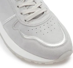 Sneaker|Schnürschuhe|Gabor Sneaker in Übergrößen Grau