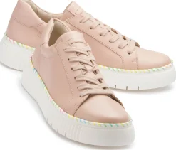 Sneaker|Schnürschuhe|Gabor Sneaker in Übergrößen rosé