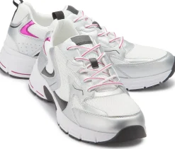 Sneaker|Schnürschuhe|Gabor Sneaker in Übergrößen Weiß