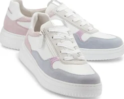 Sneaker|Schnürschuhe|Gabor Sneaker in Übergrößen Weiß