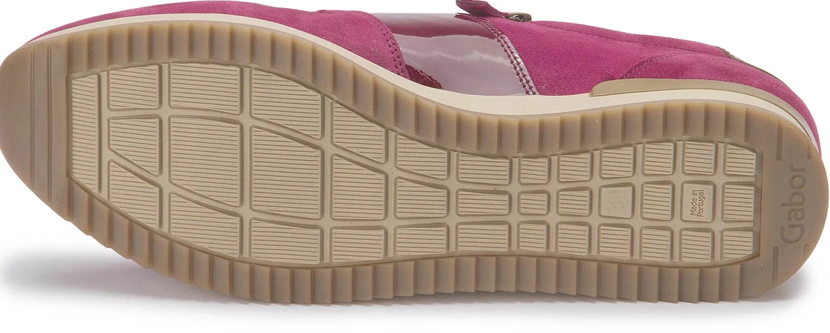 Sneaker|Schnürschuhe|Gabor Sneaker in Übergrößen Lila