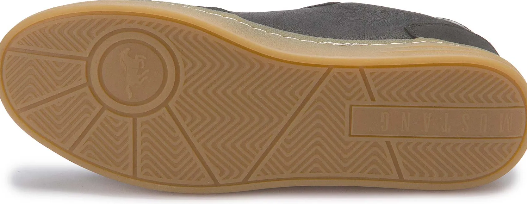 Sneaker|Schnürschuhe|Mustang Damen Sneaker in Übergrößen Schwarz