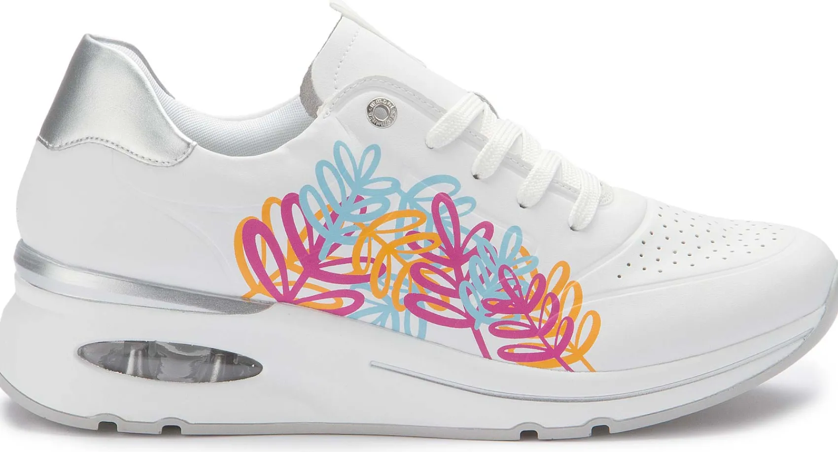 Sneaker|Schnürschuhe|Remonte Sneaker in Übergrößen Weiß