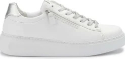 Sneaker|Schnürschuhe|Gabor Sneaker in Übergrößen Weiß