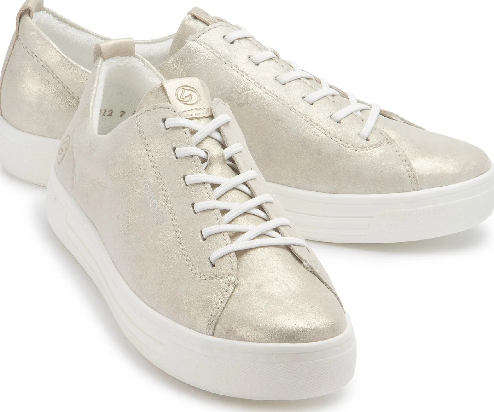 Sneaker|Schnürschuhe|Remonte Sneaker in Übergrößen Grau