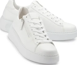 Sneaker|Schnürschuhe|Gabor Sneaker in Übergrößen Weiß