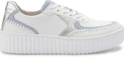 Sneaker|Schnürschuhe|Gabor Sneaker in Übergrößen Weiß