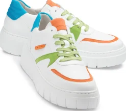 Sneaker|Schnürschuhe|Gabor Sneaker in Übergrößen Weiß
