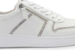 Sneaker|Schnürschuhe|Gabor Sneaker in Übergrößen Weiß