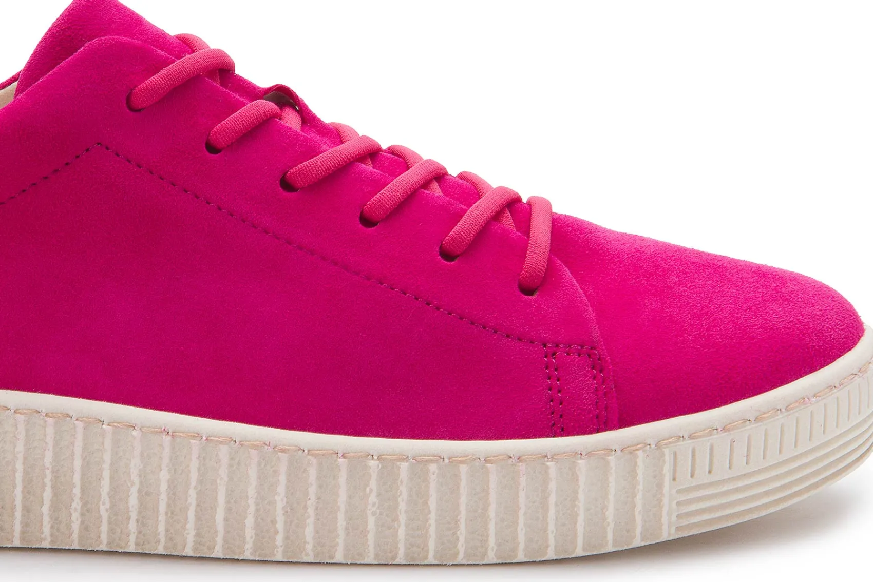 Sneaker|Schnürschuhe|Gabor Sneaker in Übergrößen Pink