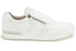 Sneaker|Schnürschuhe|Gabor Sneaker in Übergrößen Weiß
