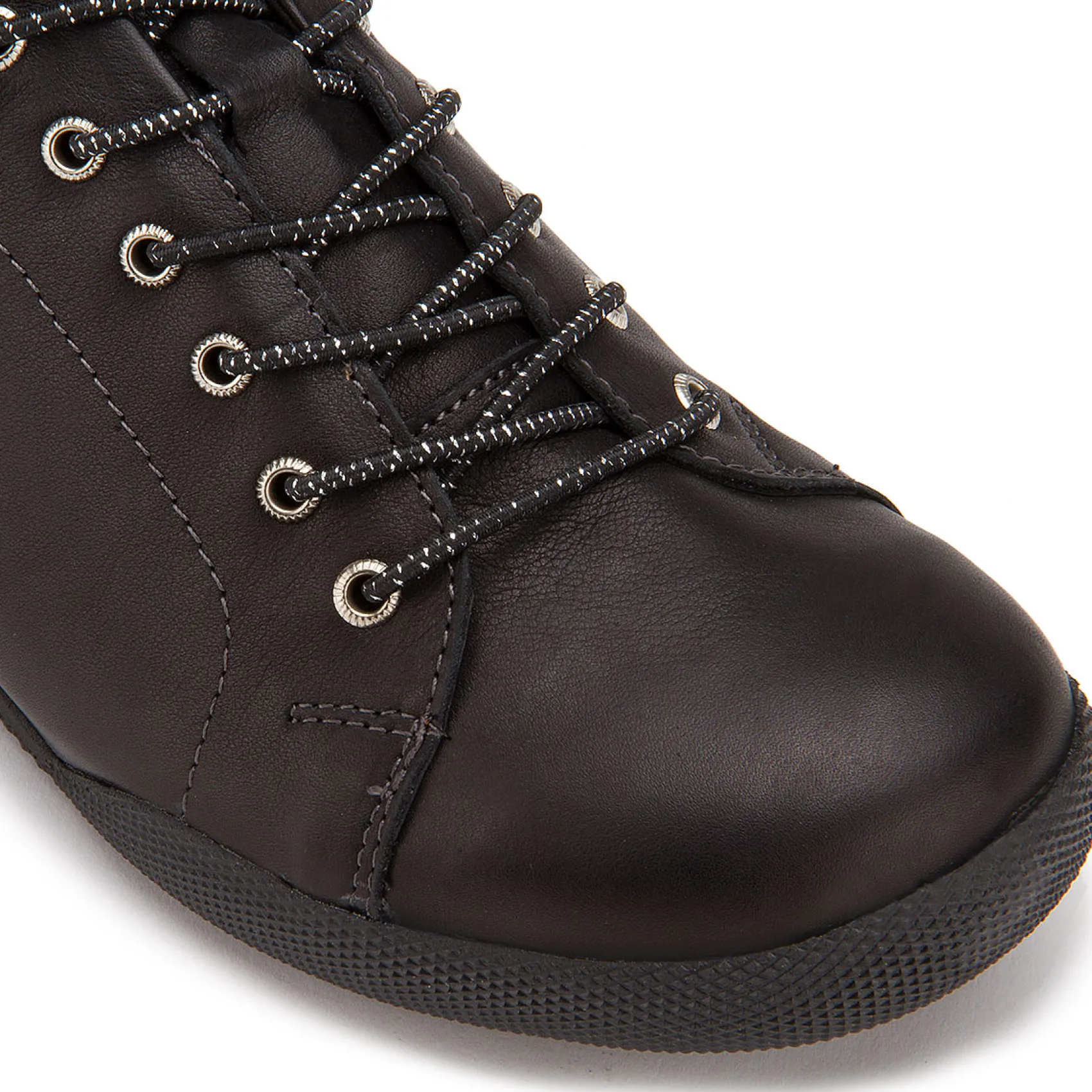 Sneaker|Schnürschuhe|Horsch Schuhe Sneaker in Übergrößen Schwarz