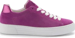 Sneaker|Schnürschuhe|Gabor Sneaker in Übergrößen Lila