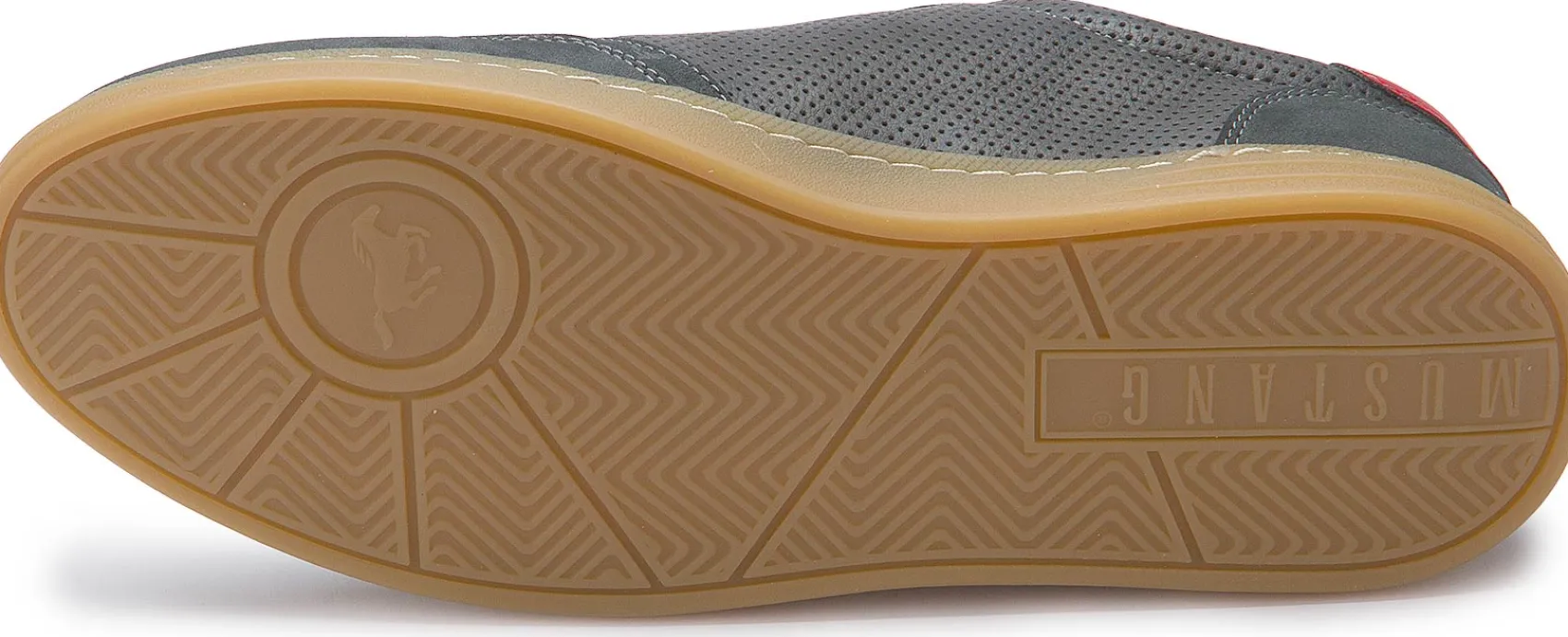 Sneaker|Schnürschuhe|Mustang Herren Sneaker in Übergrößen Blau